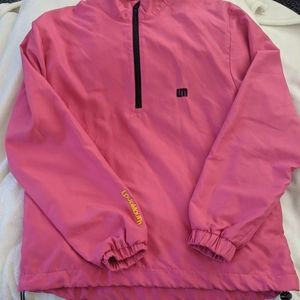 Loudmouth Pink jacket golf John Daly 1/4 zip